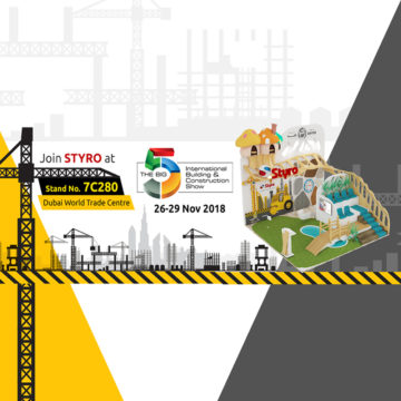 STYRO joins product event with The Big 5 2018 Building & Construction Show