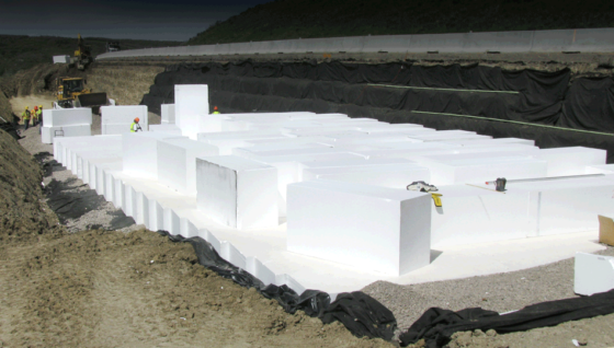 What is expanded polystyrene?