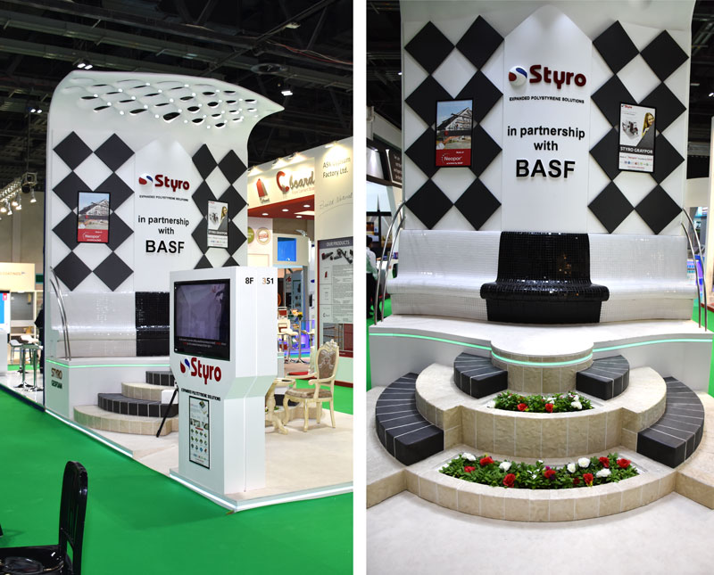 Styro Exhibition Stand at Big5 2016