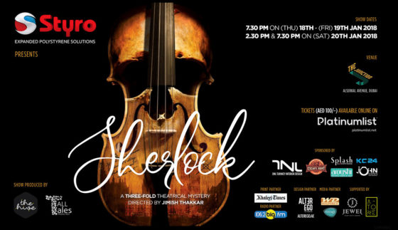 STYRO Presents Theater Play –  Sherlock  –  @ The Junction, Alserkal Avenue