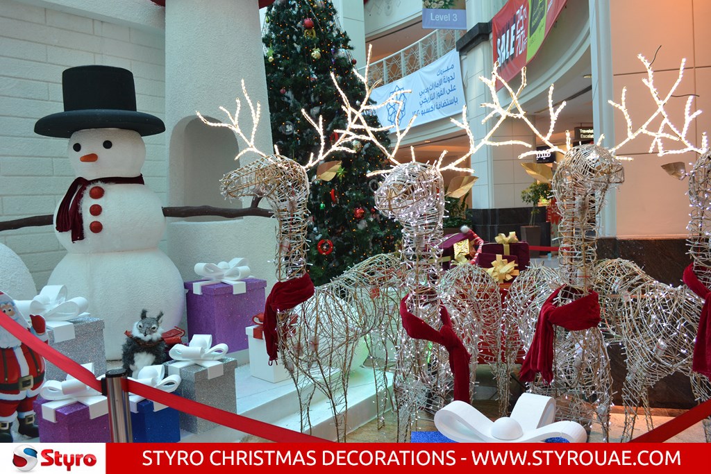 STYRO Christmas Decorations Dubai, Abu Dhabi, Sharjah, UAE