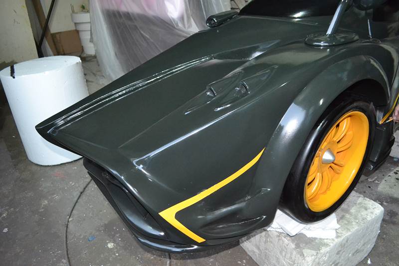 Styrofoam Ferrari Car Project in Dubai