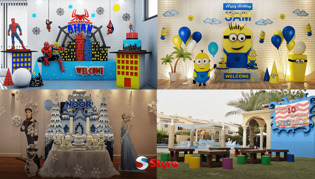Beautifying Your Birthday  Party  with STYRO UAE  s EPS 