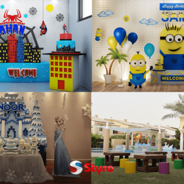 Beautifying Your Birthday Party with STYRO UAE’s EPS Decorations