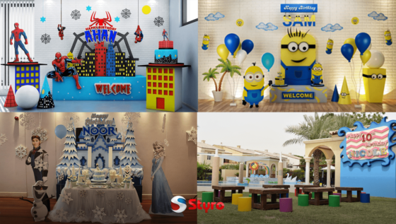 Beautifying Your Birthday Party with STYRO UAE’s EPS Decorations