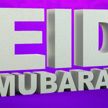 EPS Sheets and Styrofoam Decoration that you can do this upcoming Eid!