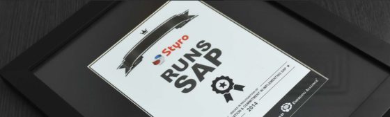 STYRO Runs SAP as its main ERP System